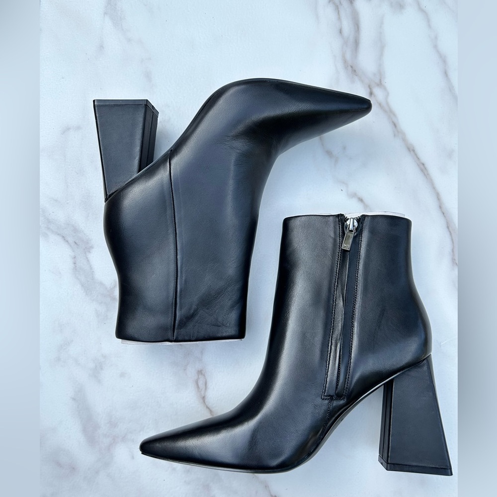 Marc Fisher kulika heeled bootie leather size 7.5